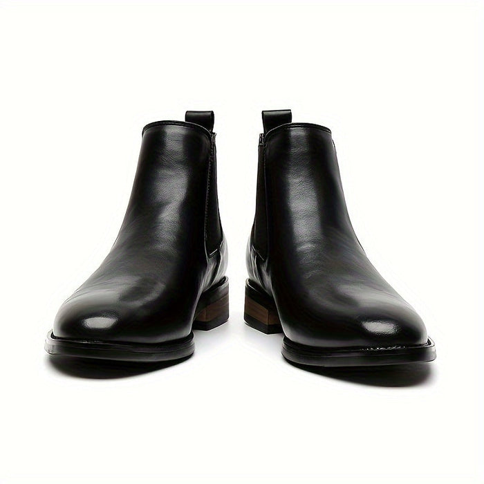 Förfinad spetsig tå chelseaboots