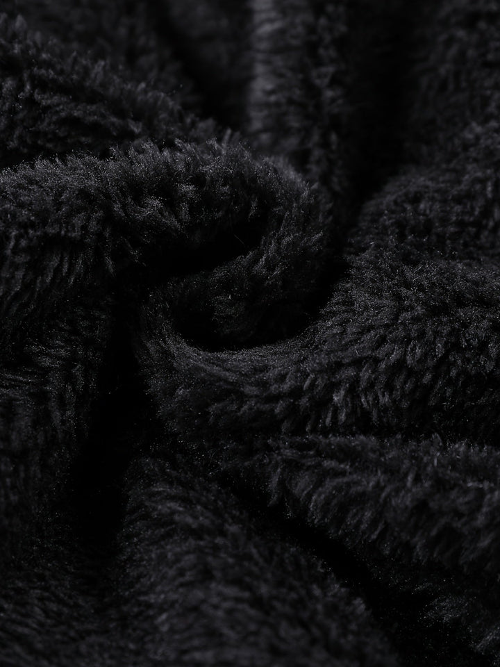 Quiltad med huva vinter jacka