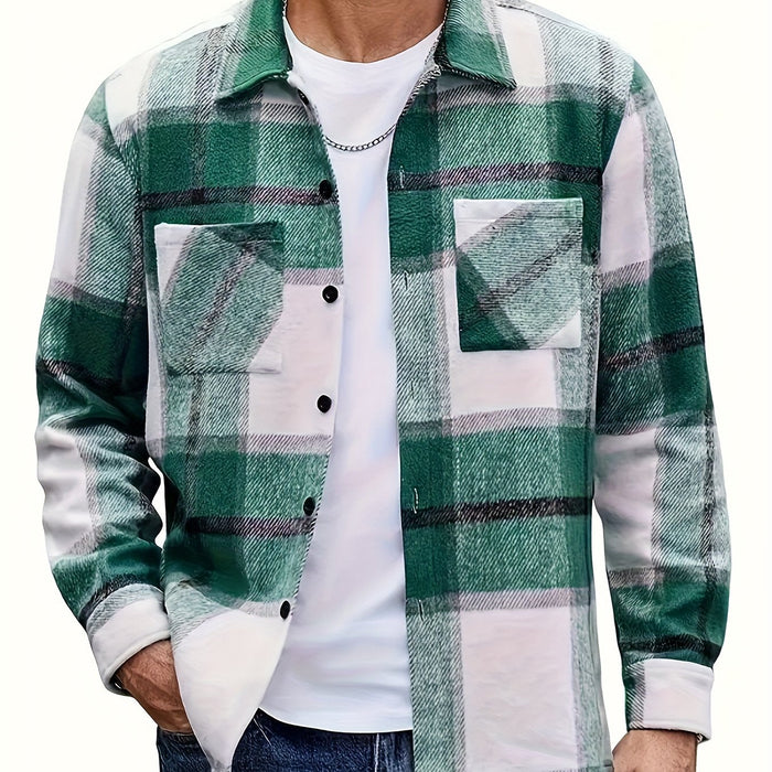 Robust rutig overshirt