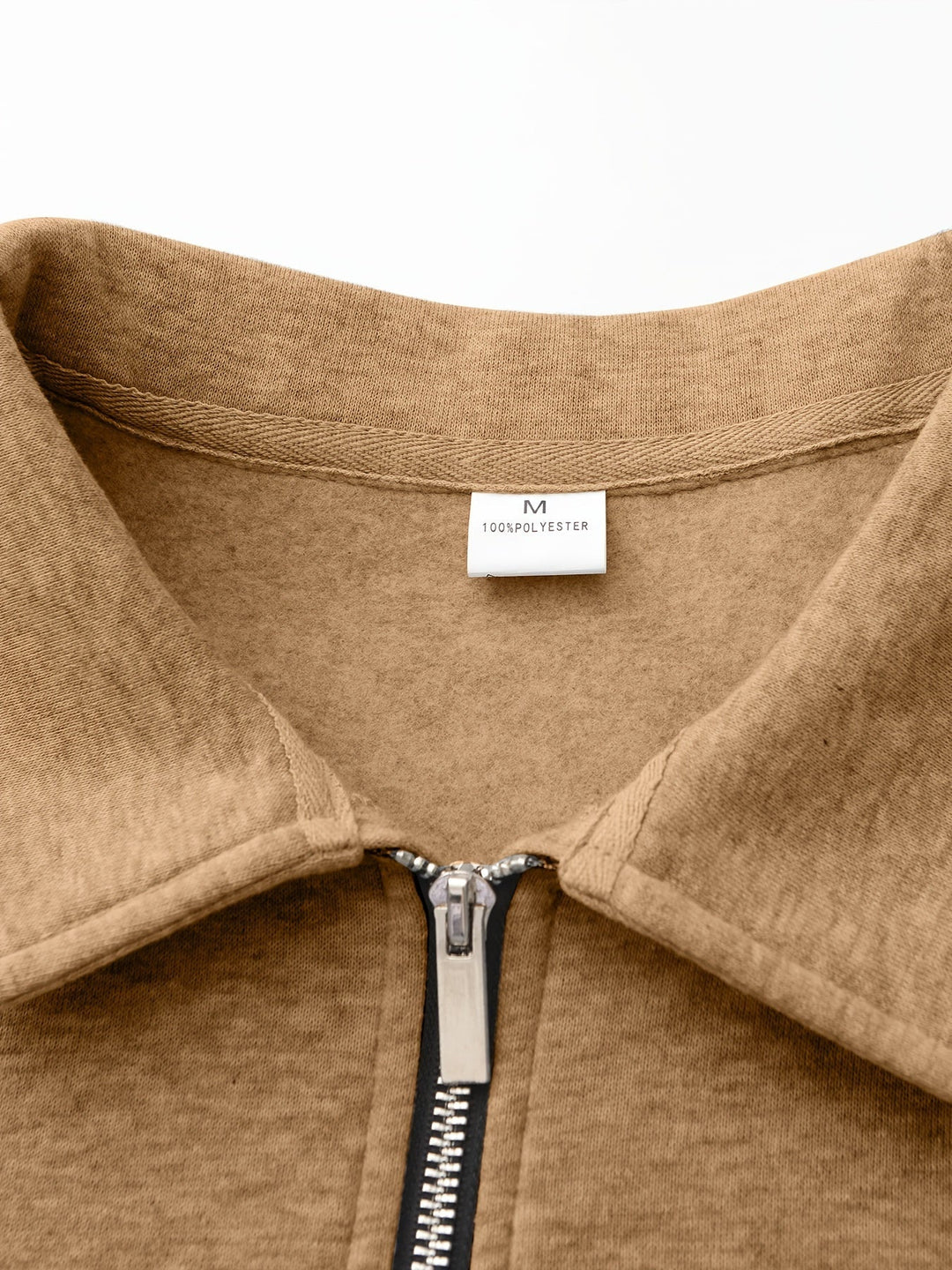 Förfinad med halv dragkedja pullover