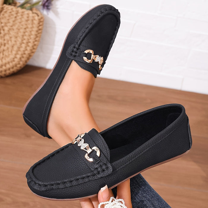 Elegant spänne loafers