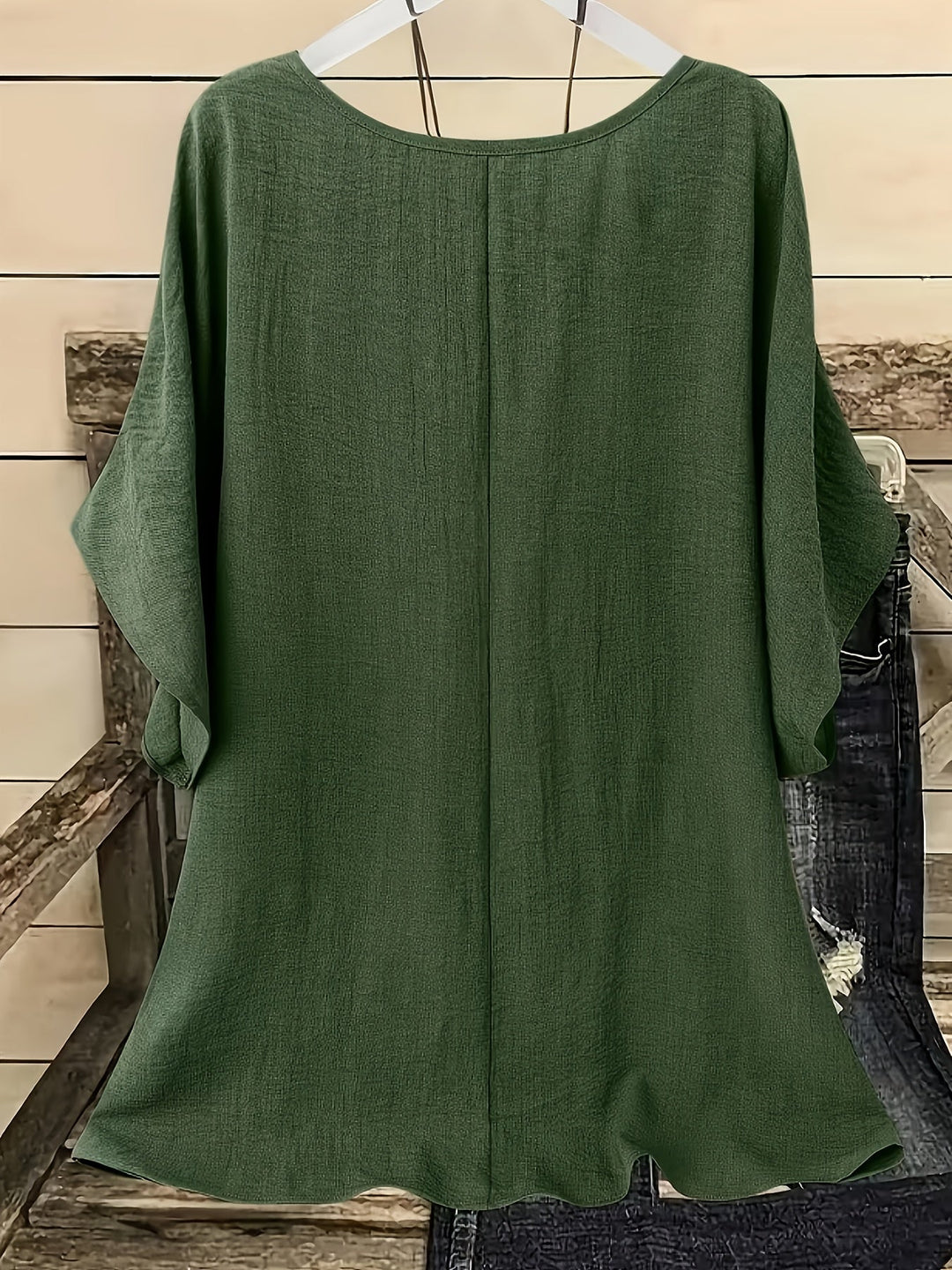Flowy batwing blus