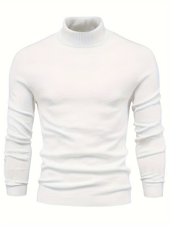 Klassisk mockneck tröja