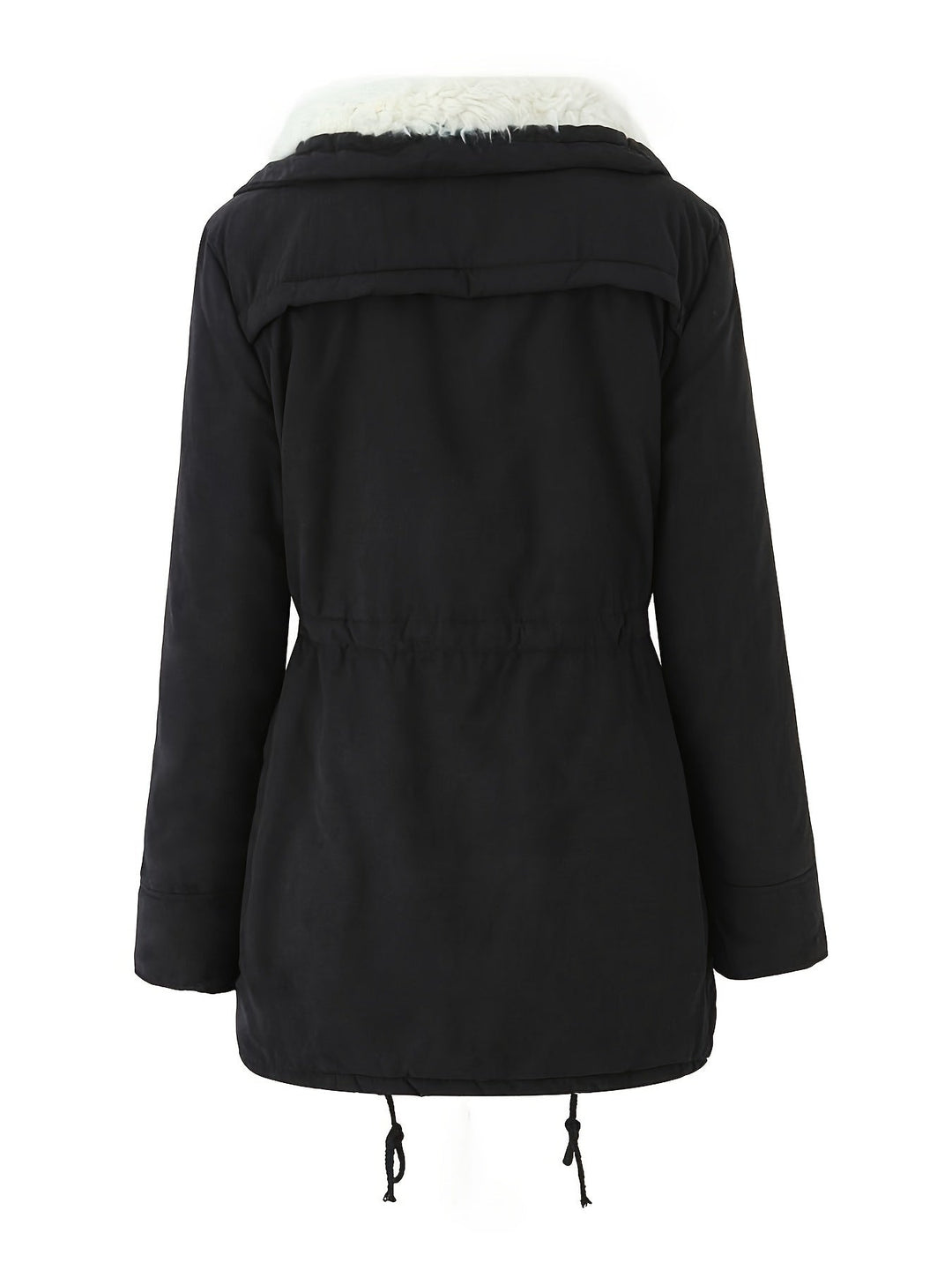Mysig med huva vinter parkas