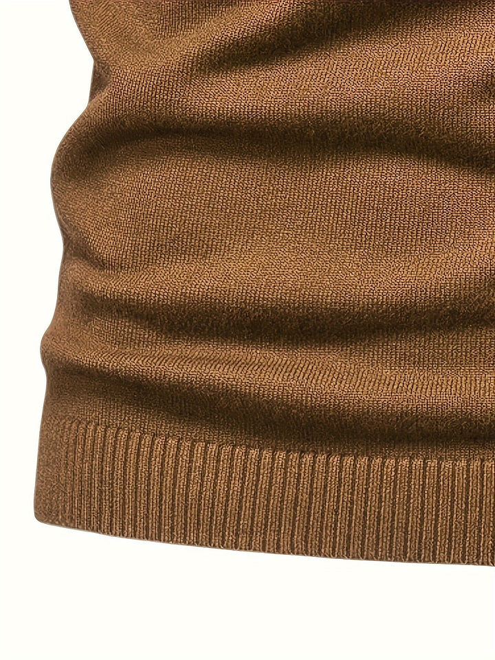 Klassisk mockneck tröja