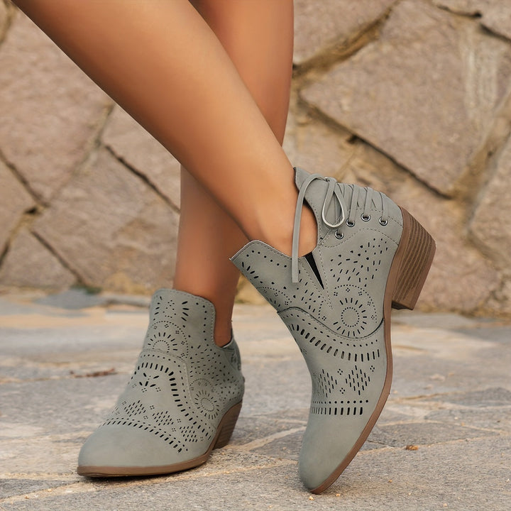 Cutout detalj ankelboots