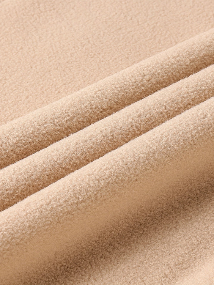 Dragkedja-detalj mockneck pullover