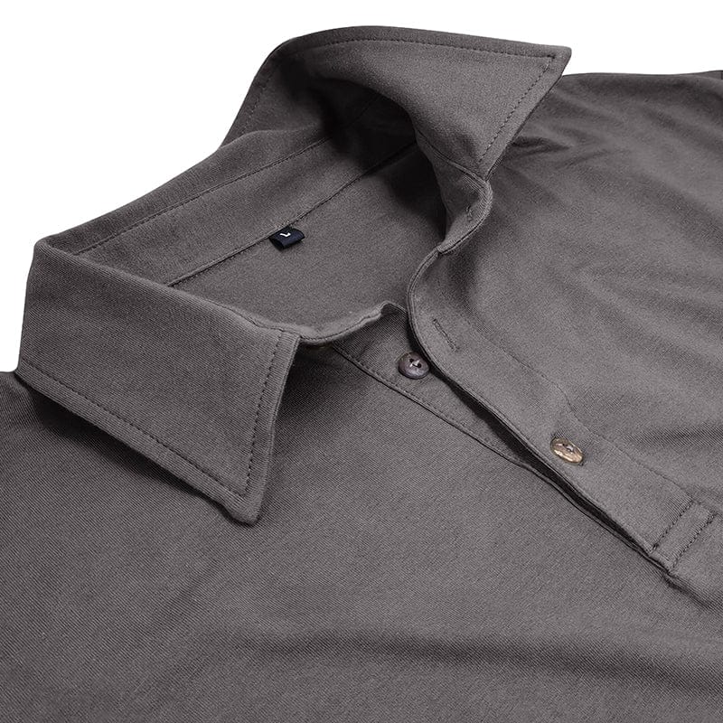 Snygg premium långärmad polo