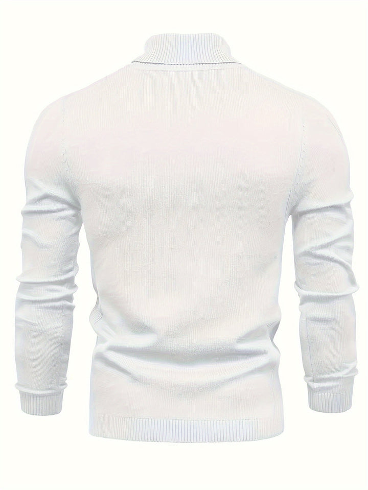 Klassisk mockneck tröja