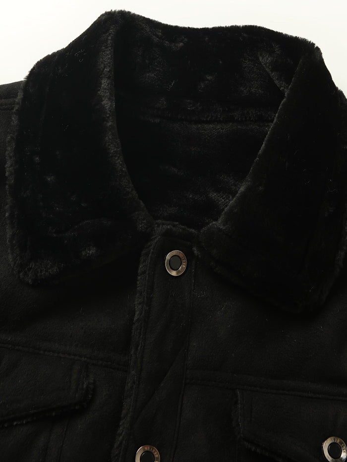 Fleecefodrad trucker jacka