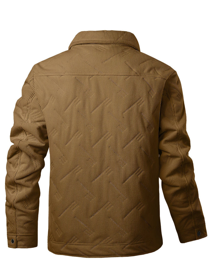 Varm-lined trucker jacka