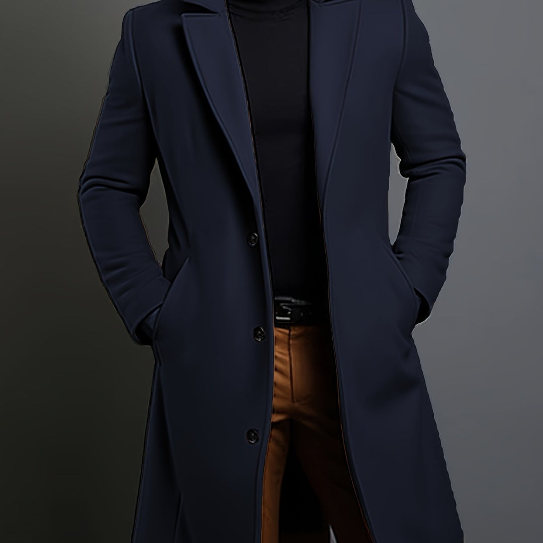 Skräddad longline kappa