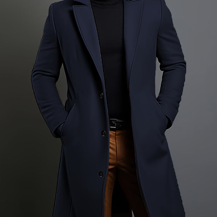 Skräddad longline kappa