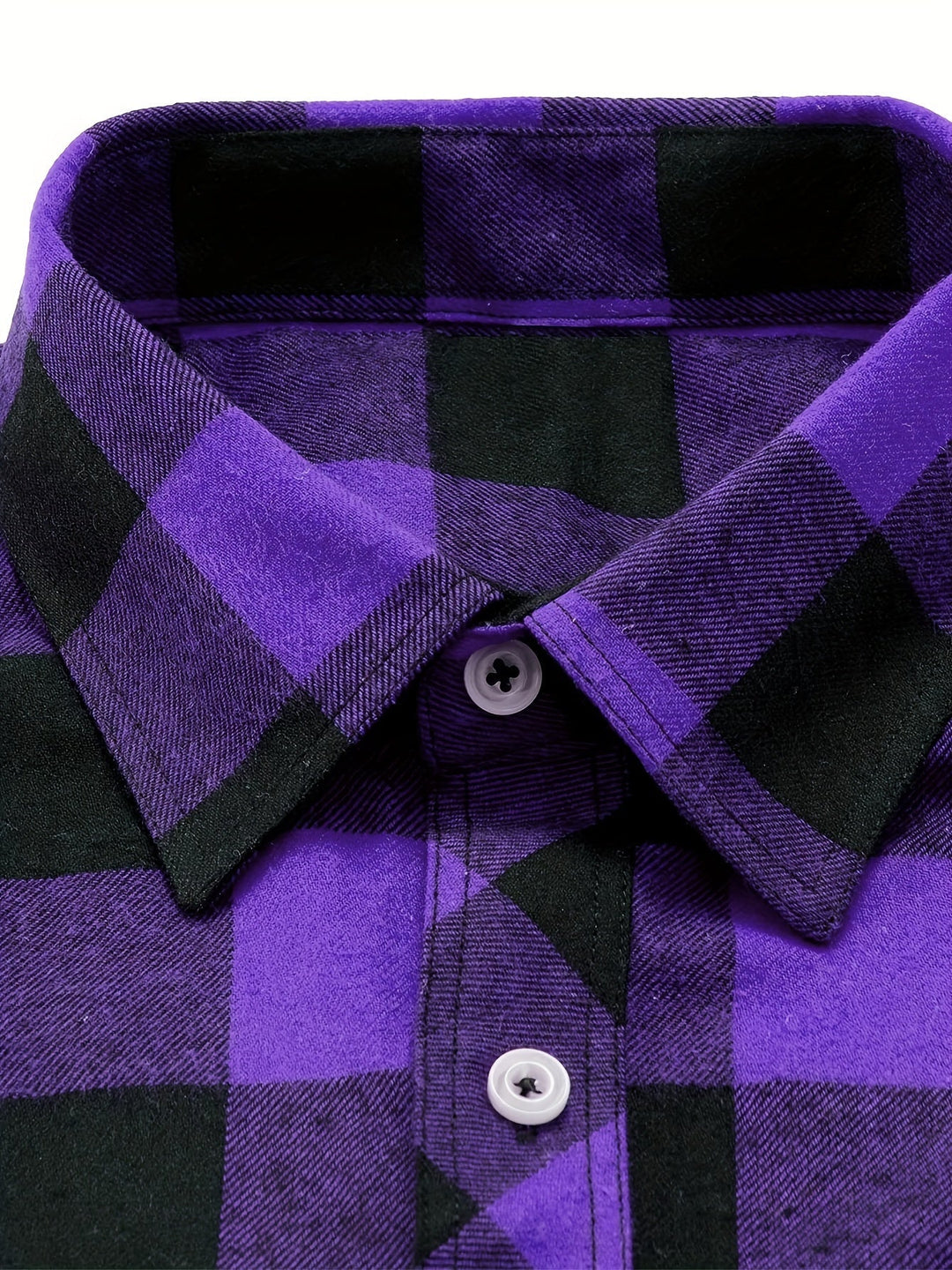 Klassisk rutig flannel skjorta