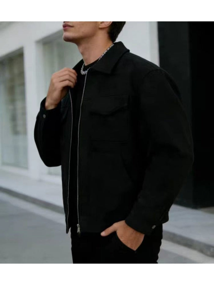 Modern lapel utility jacka