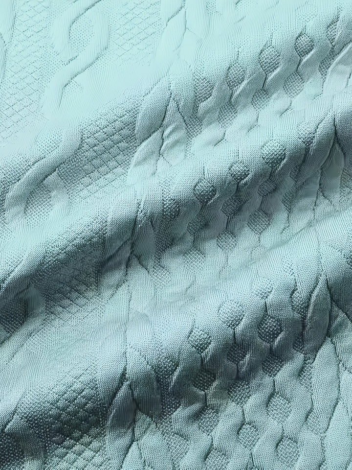 Strukturerad knäppt skjorta