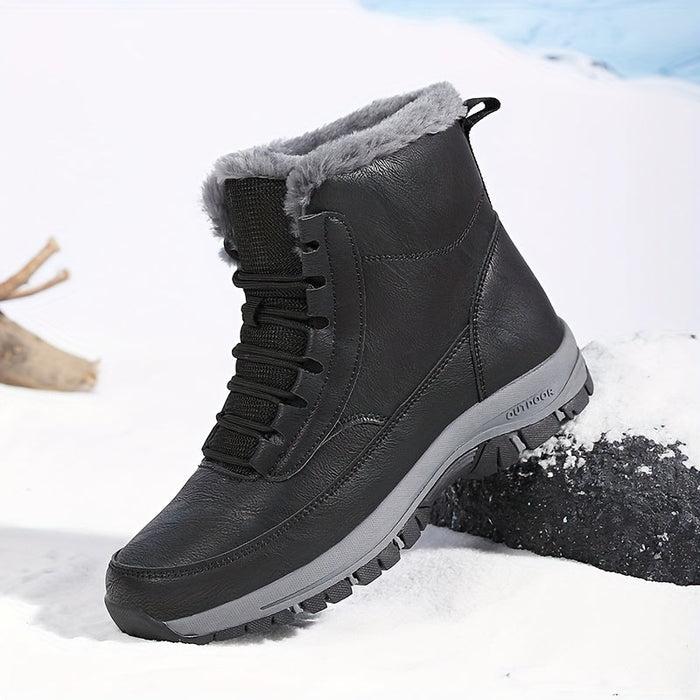 Varm-lined vinter trail stövlar
