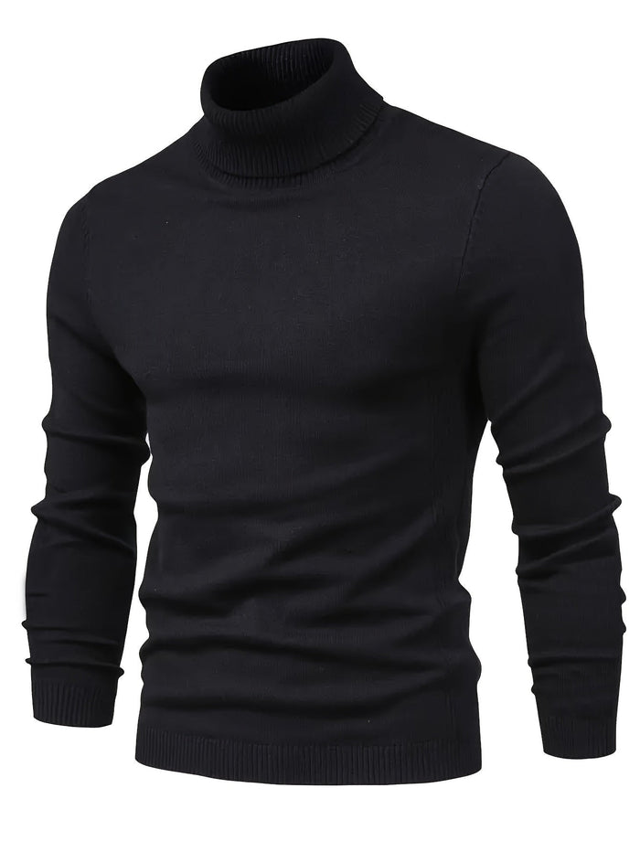 Klassisk mockneck tröja