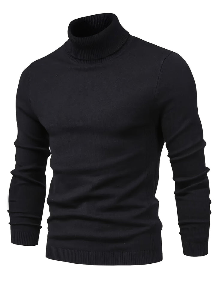 Klassisk mockneck tröja
