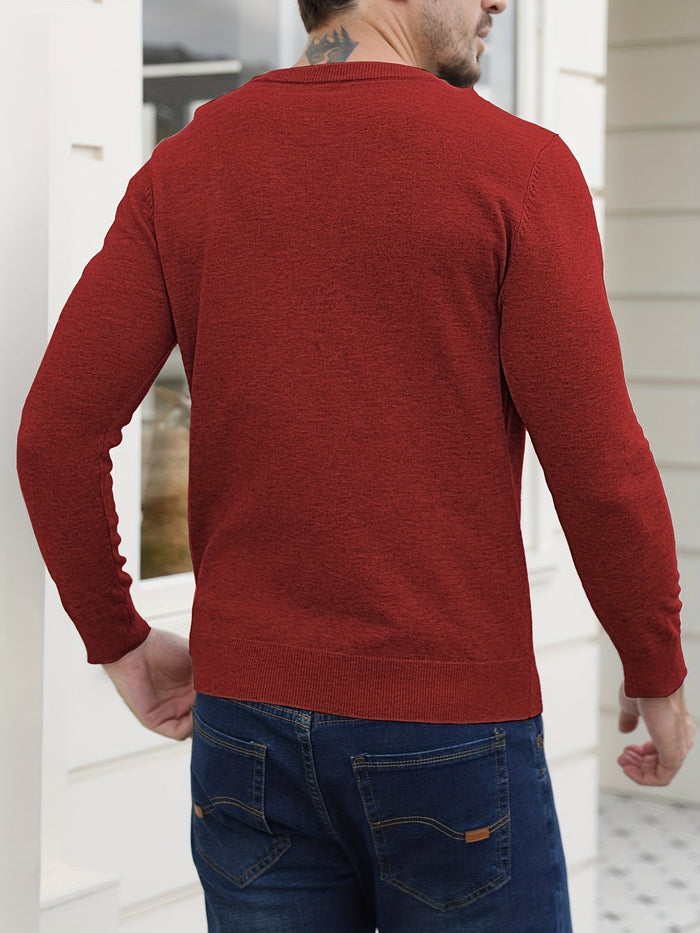 Klassisk V-ringad pullover
