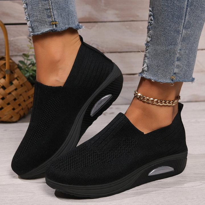 Vadderad halk-på sneakers
