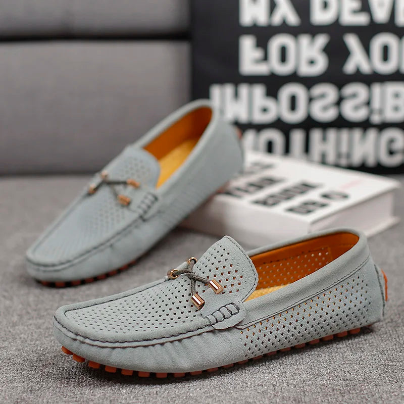 Klassisk luftig spets loafers