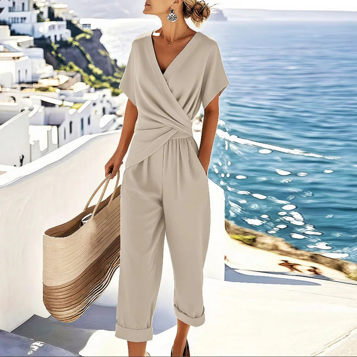 Elegant tvådelad bekväm set