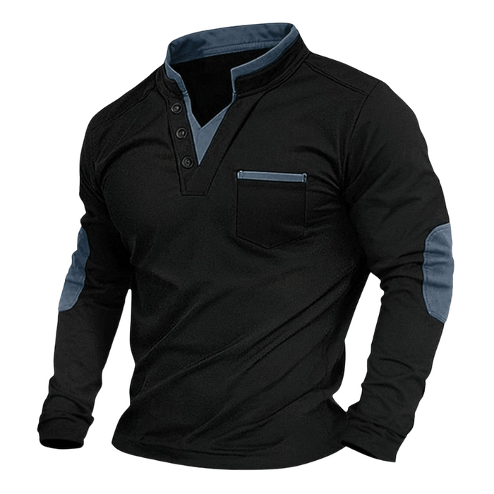 Klassisk V-ringad sweatshirt
