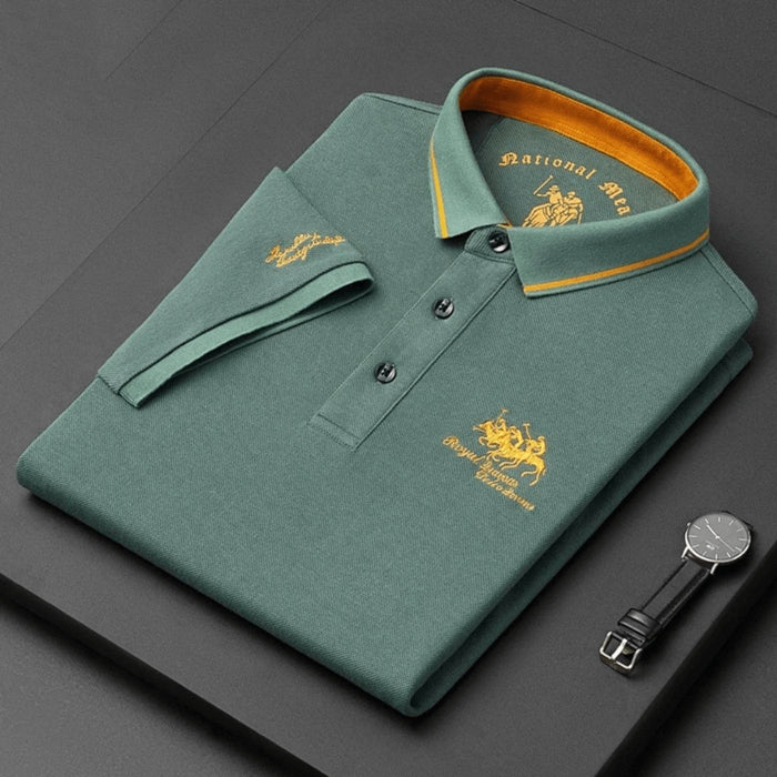 Snygg knäppt vardags polo