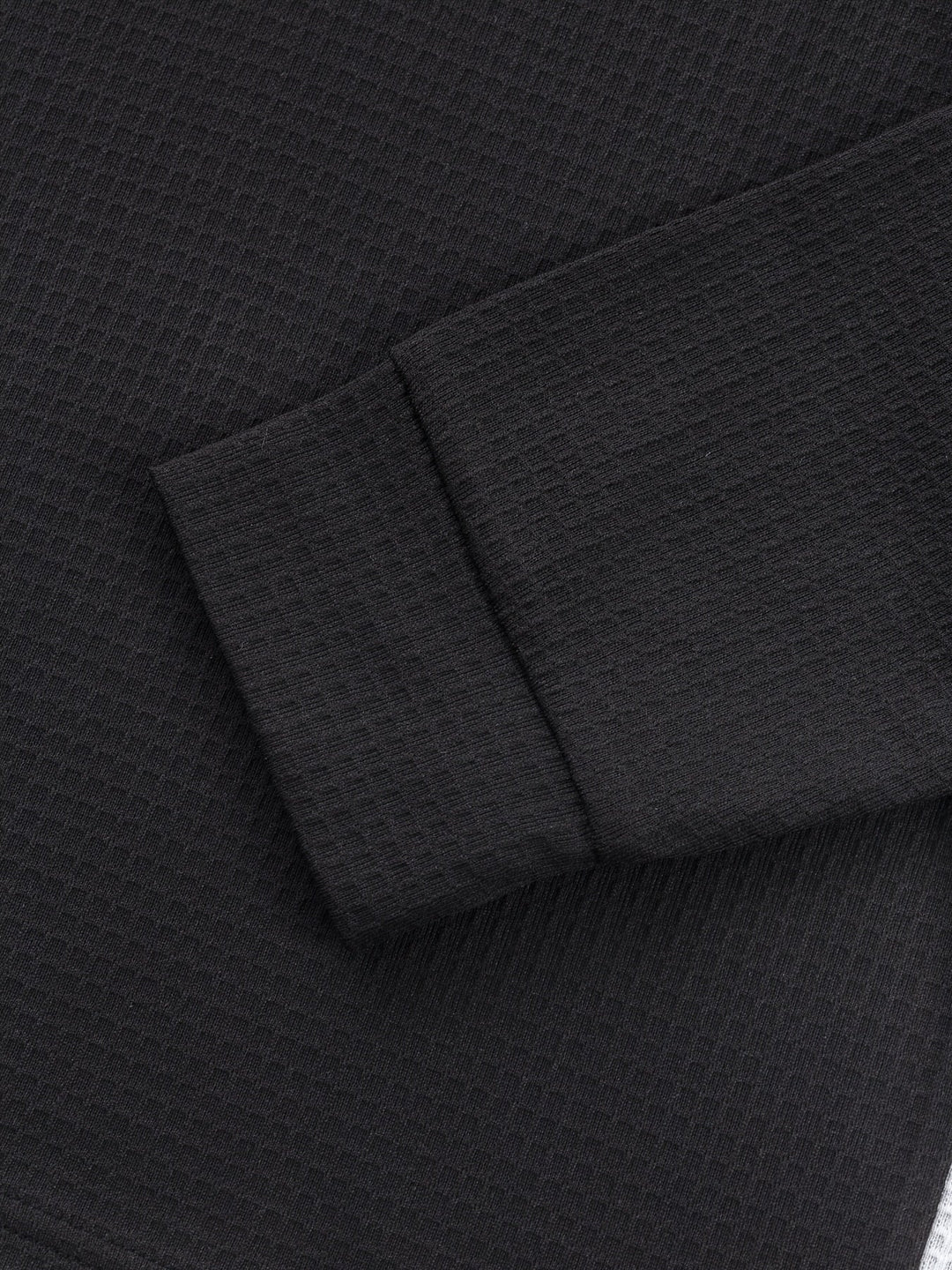 Strukturerad långärmad henley