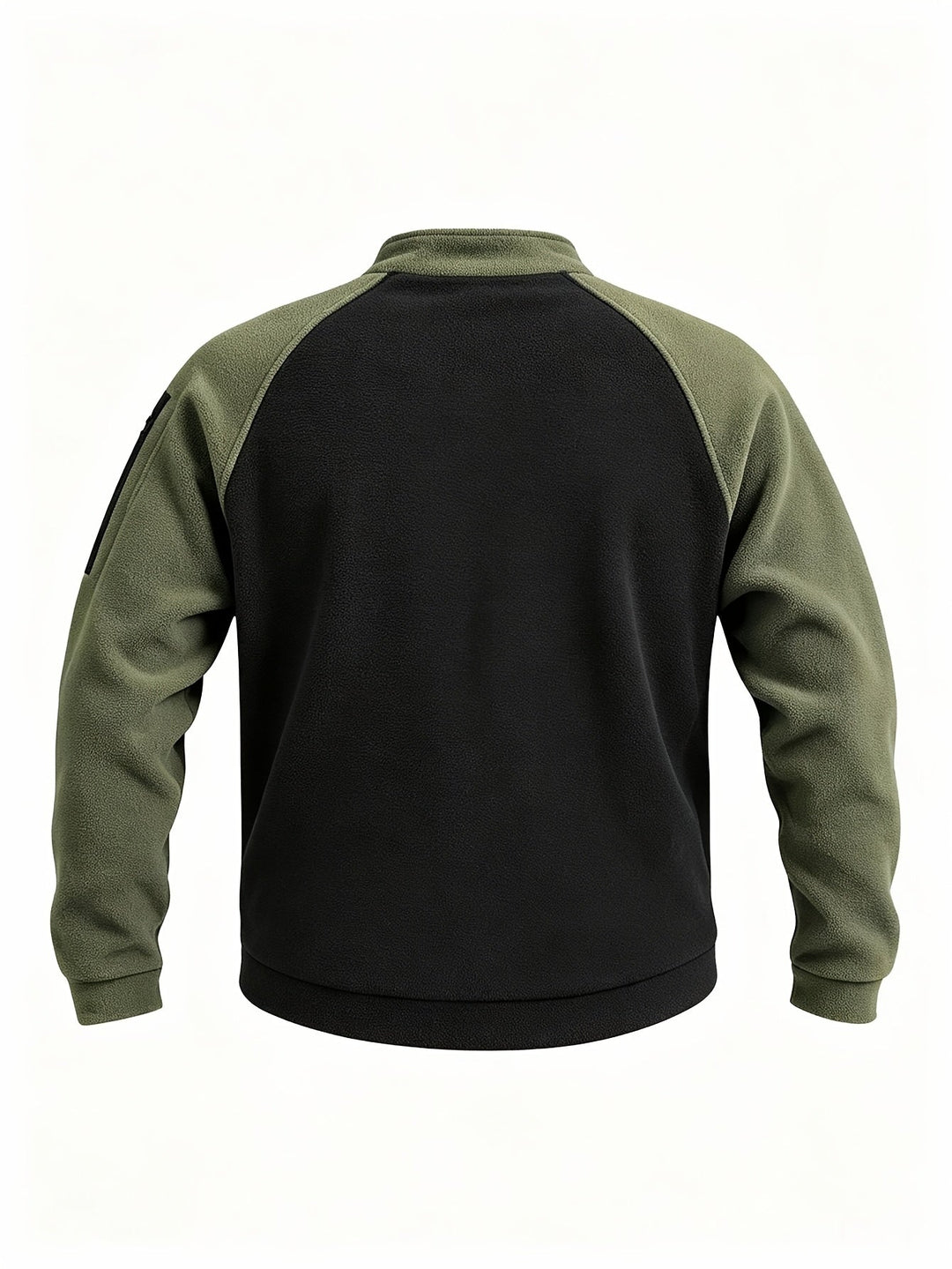 Dragkedja-detalj mockneck pullover