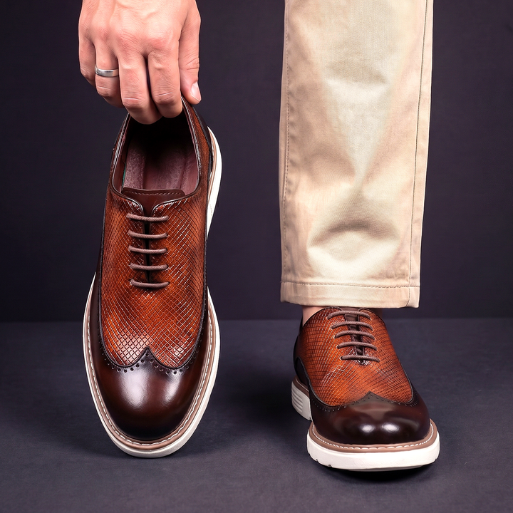 Modern wingtip oxfordskor