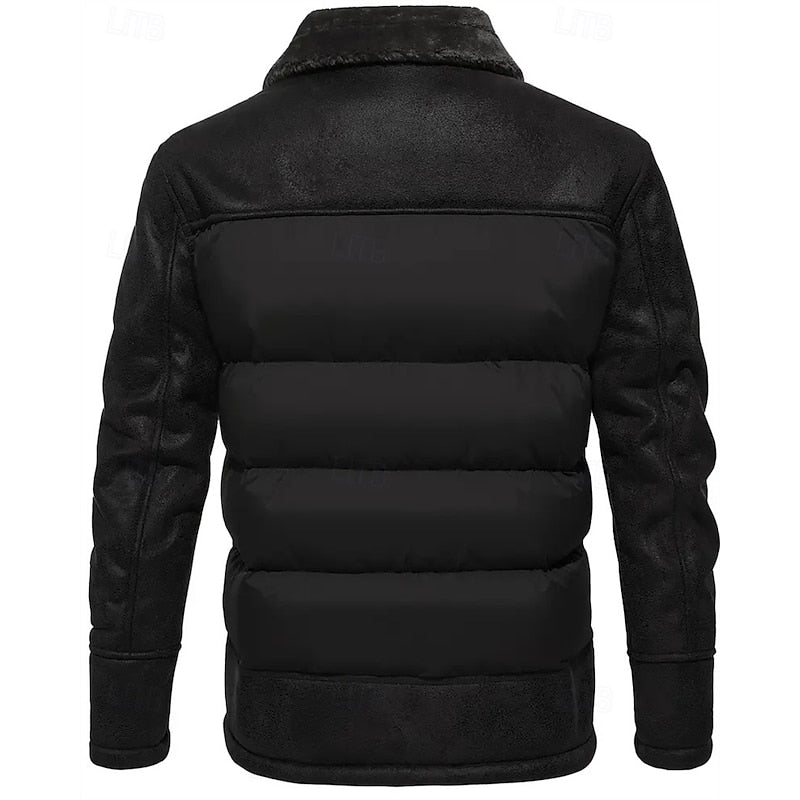 Isolerad vinter puffer jacka