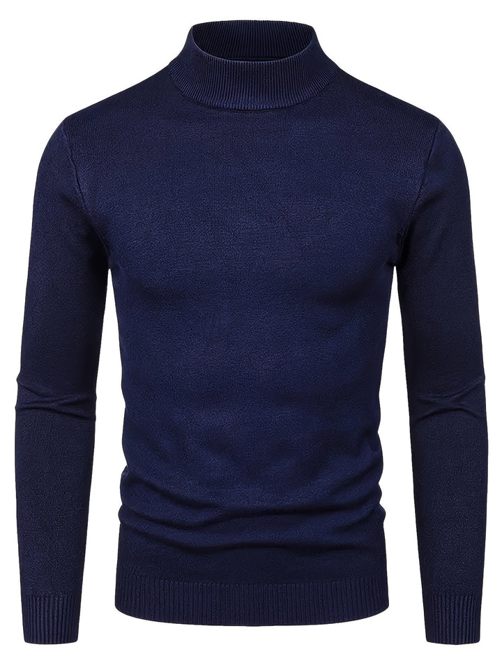 Förfinad mockneck tröja
