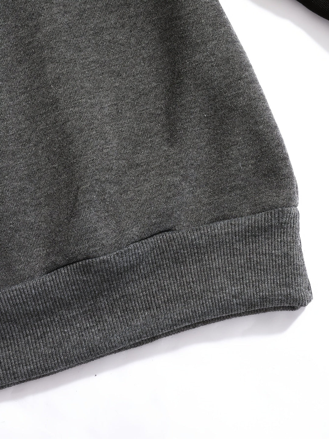 Klassisk raglan rundhalsad sweatshirt