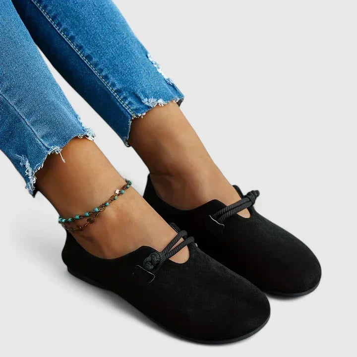 Ortopedisk komfort spets loafers