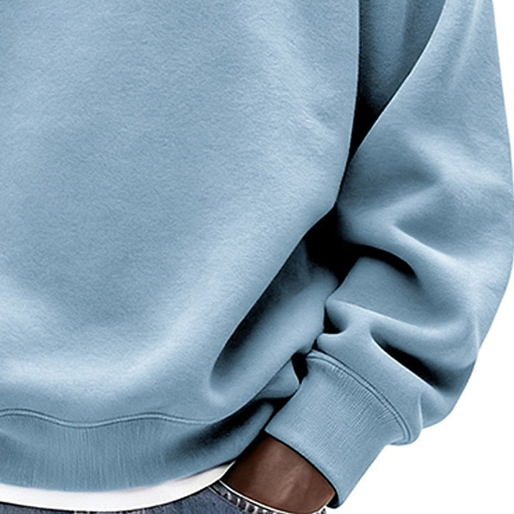 Klassisk rundhalsad sweatshirt