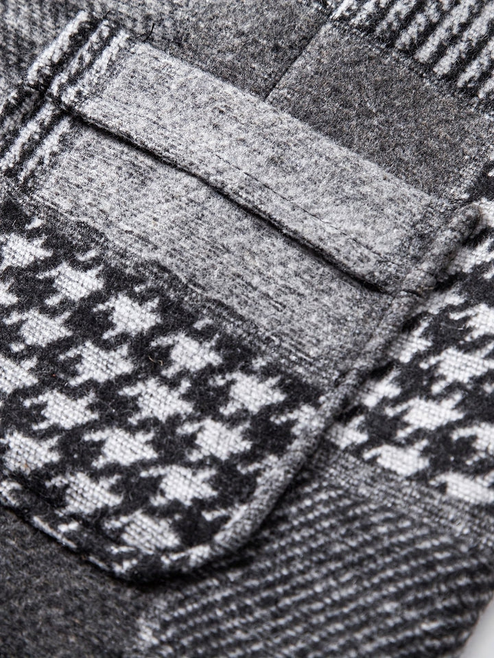 Patchwork skräddad väst