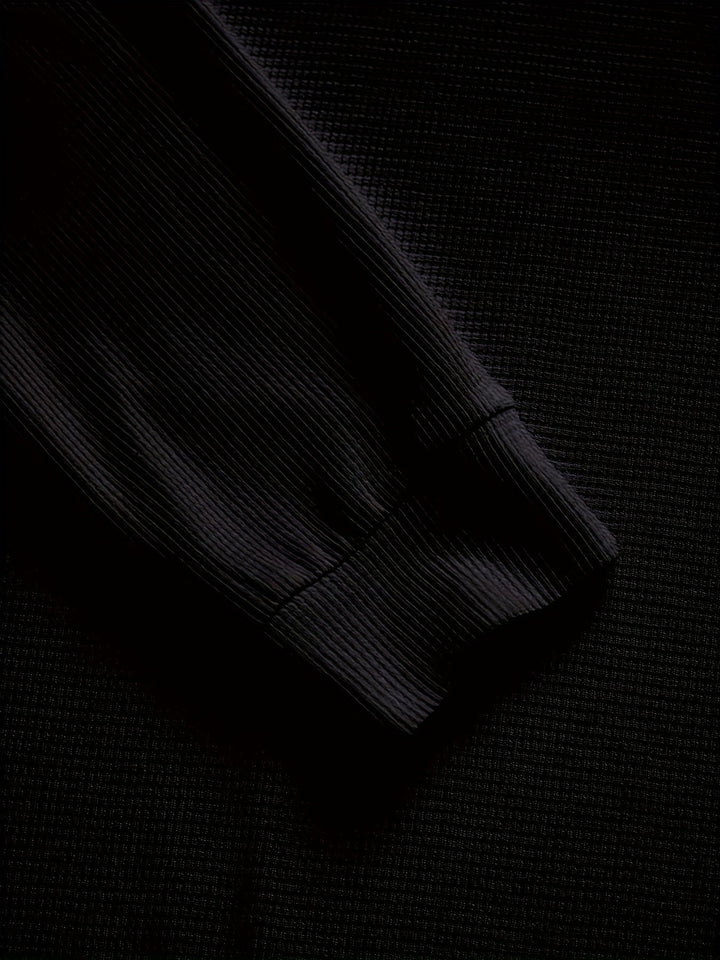 Strukturerad elbow-patch pullover