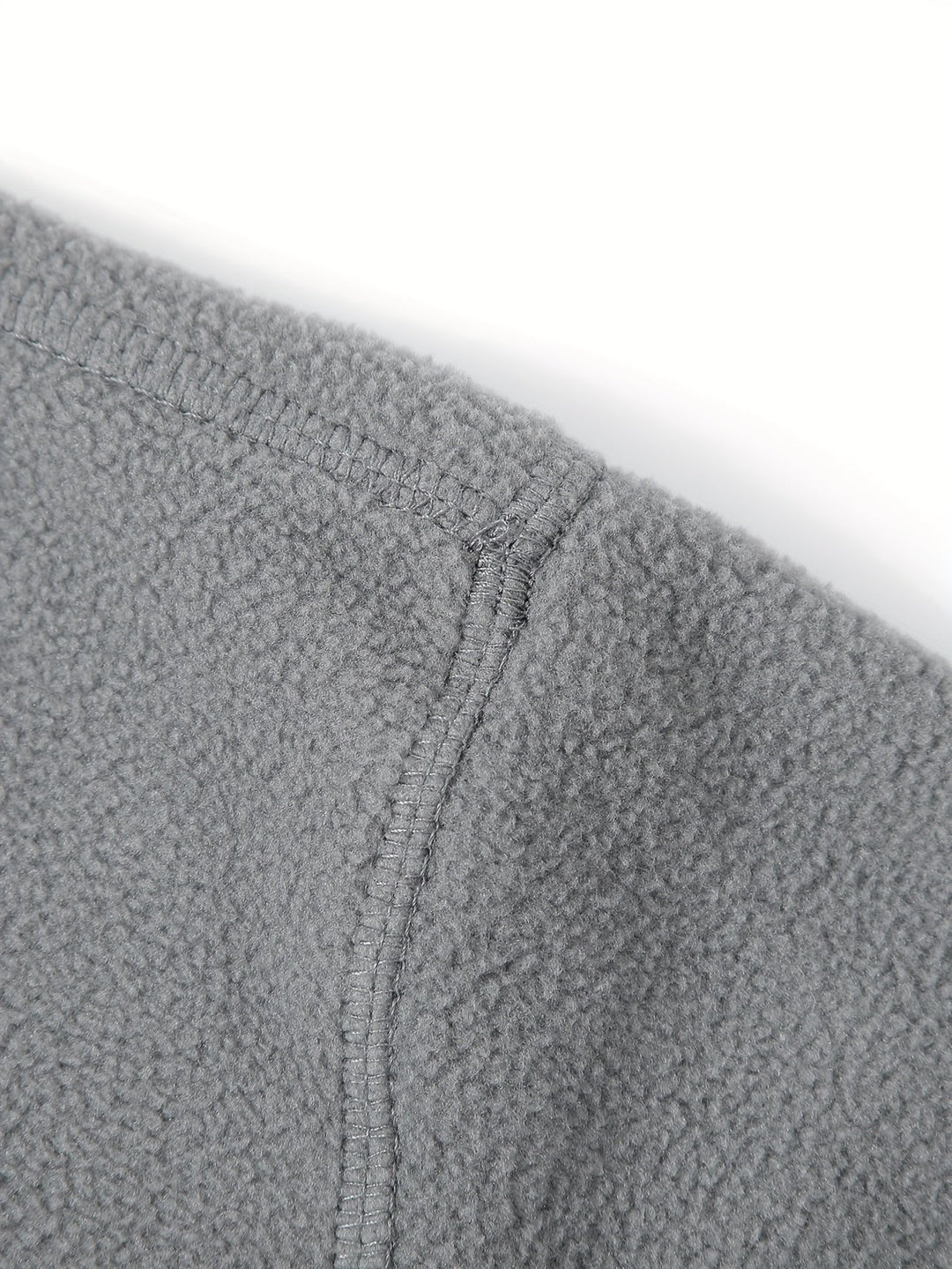 Med halv dragkedja med ståkrage pullover