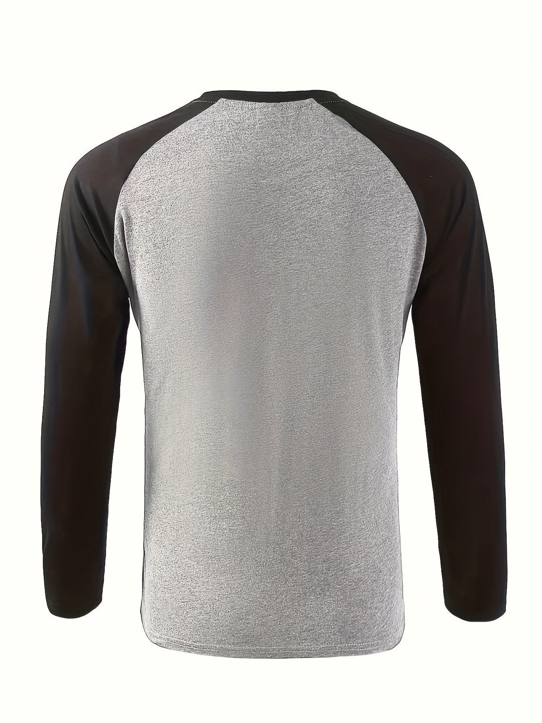 Two-tone raglan långärmad topp
