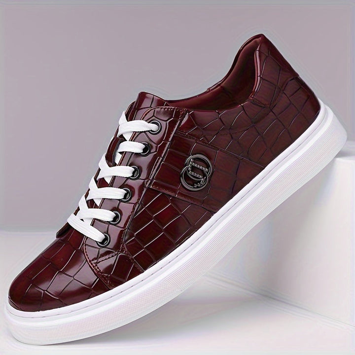 Förfinad strukturerad sneakers