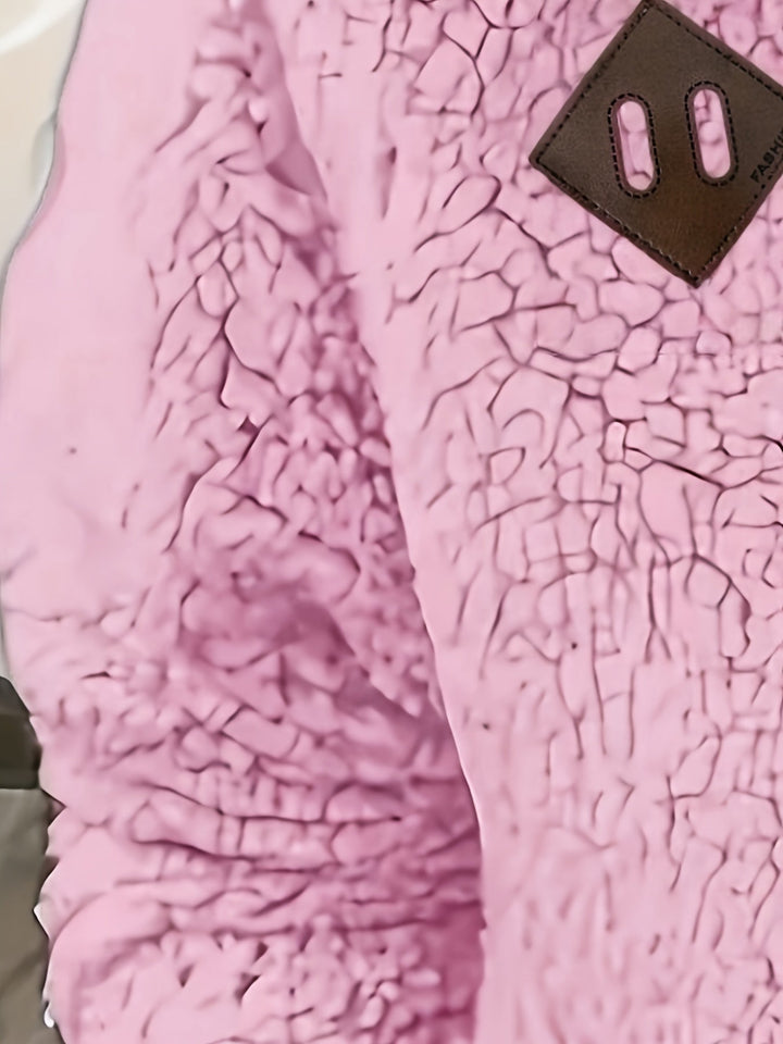 Mysig med halv dragkedja pullover