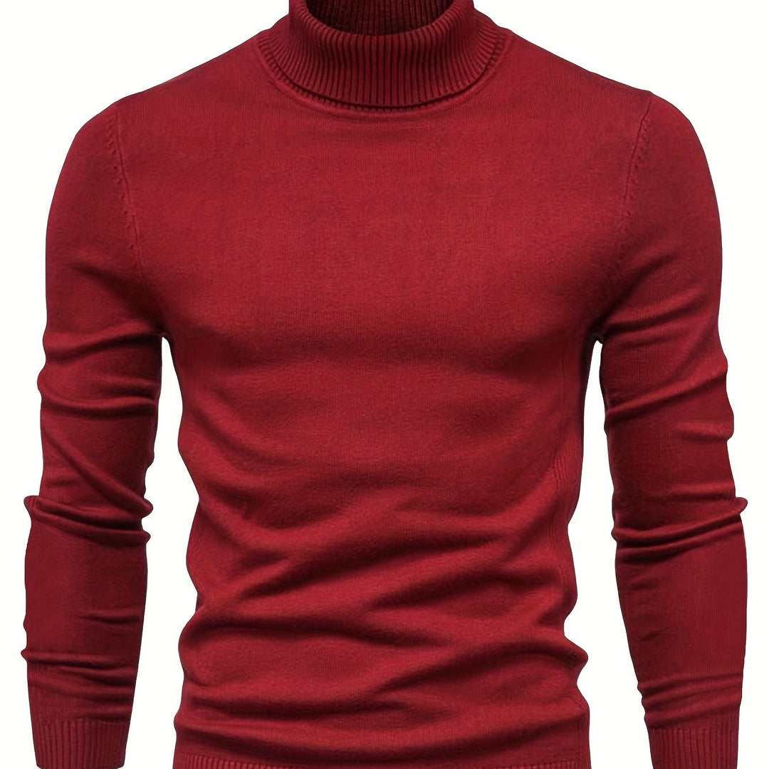Klassisk mockneck tröja