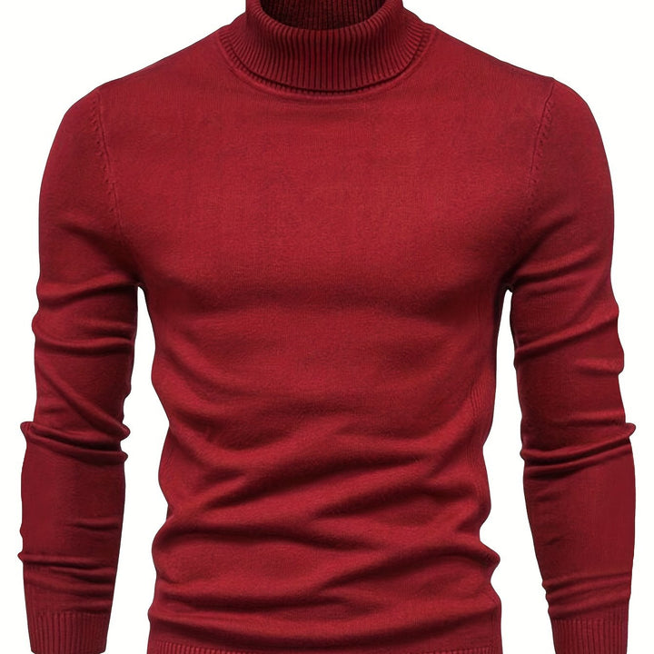 Klassisk mockneck tröja
