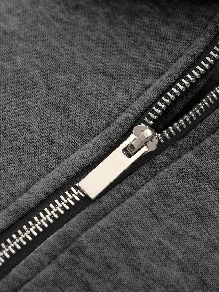 Förfinad med halv dragkedja pullover