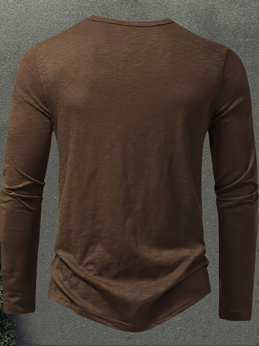 Klassisk knapp-placket henley