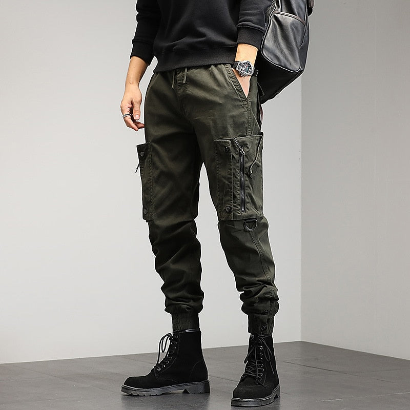 Utility cargo joggers