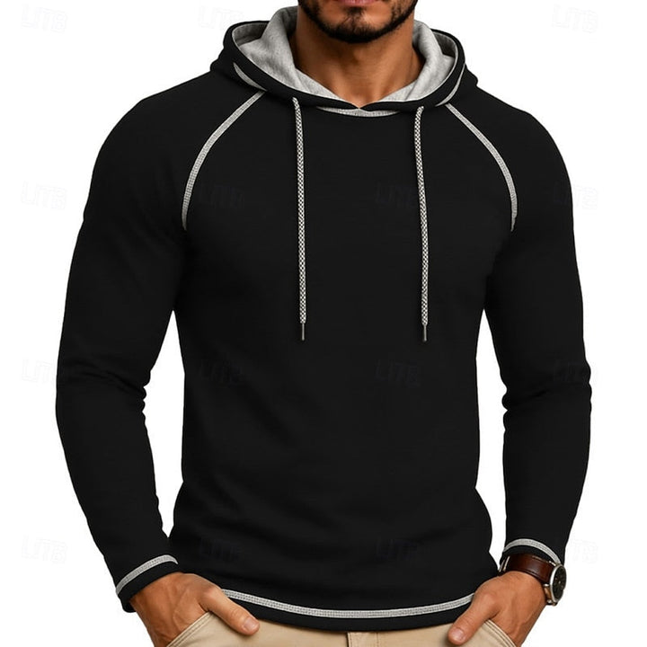 Klassisk dragsko hoodie