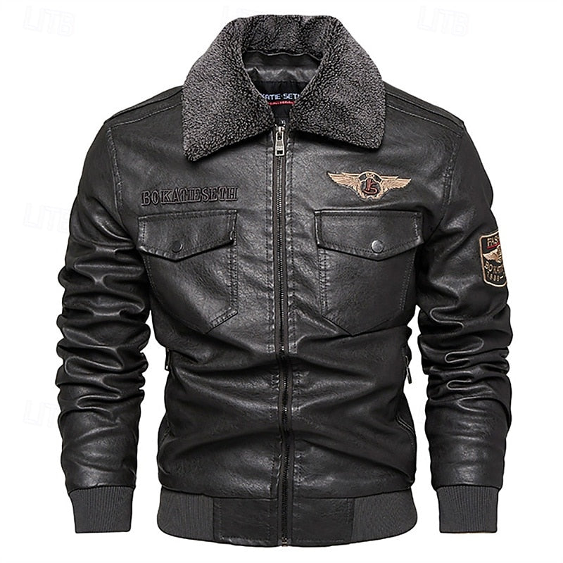 Aviator bomber jacka
